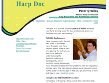 Tablet Screenshot of harpdoc.com